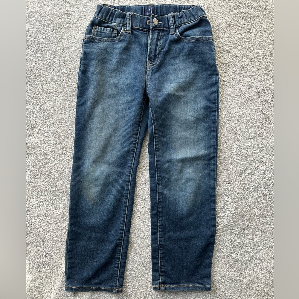 GAP Boy’s Straight Leg Jeans in Deep Blue